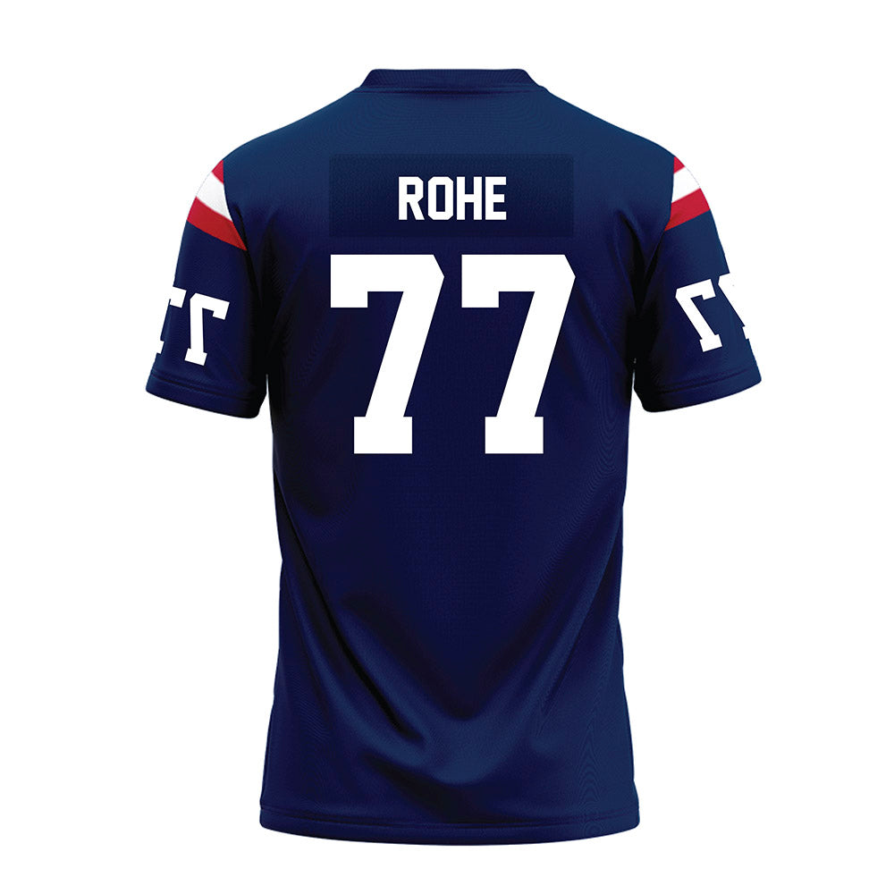 FAU - NCAA Football : Keon Rohe - Blue Premium Football Jersey