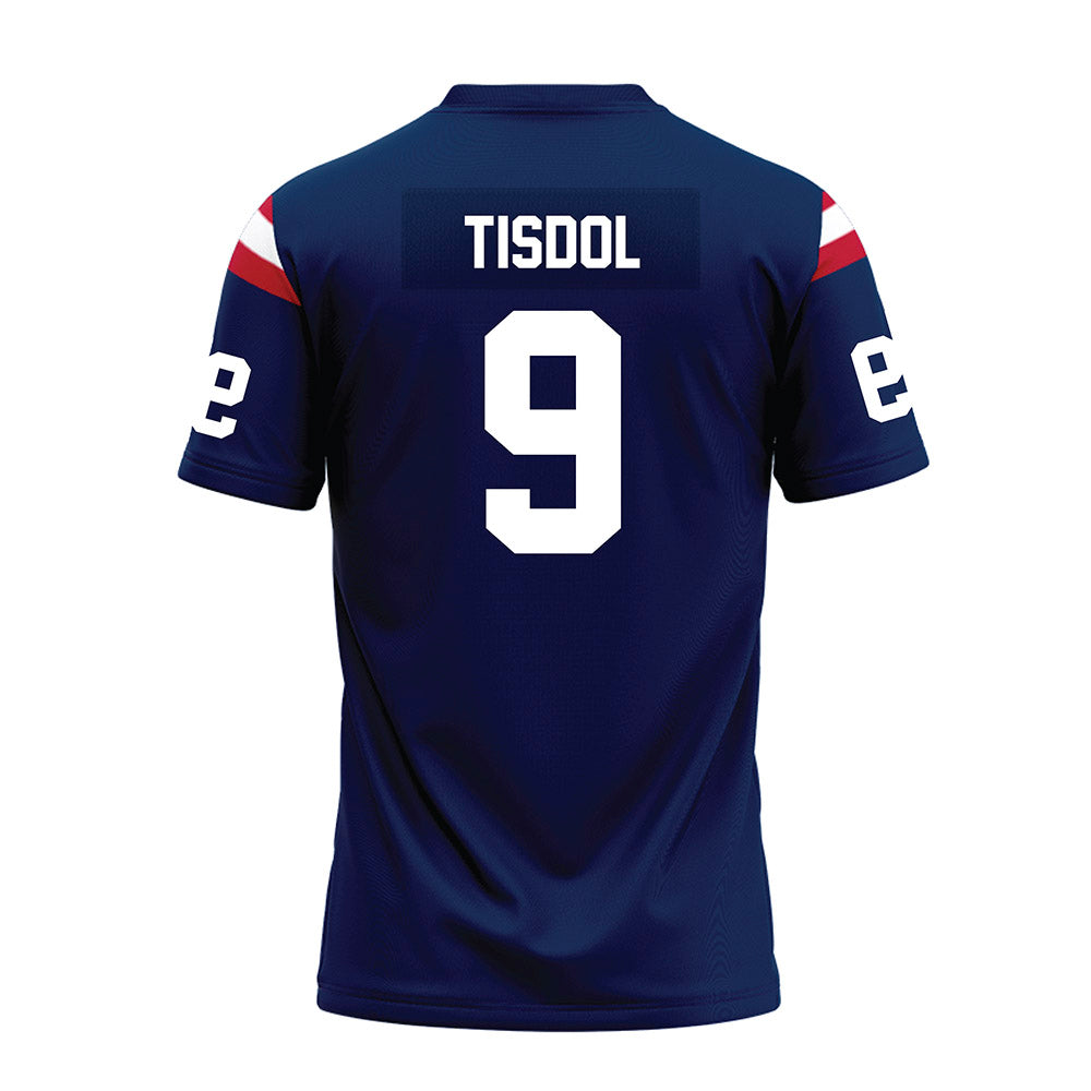 FAU - NCAA Football : Desmond Tisdol - Blue Premium Football Jersey