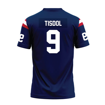 FAU - NCAA Football : Desmond Tisdol - Blue Premium Football Jersey