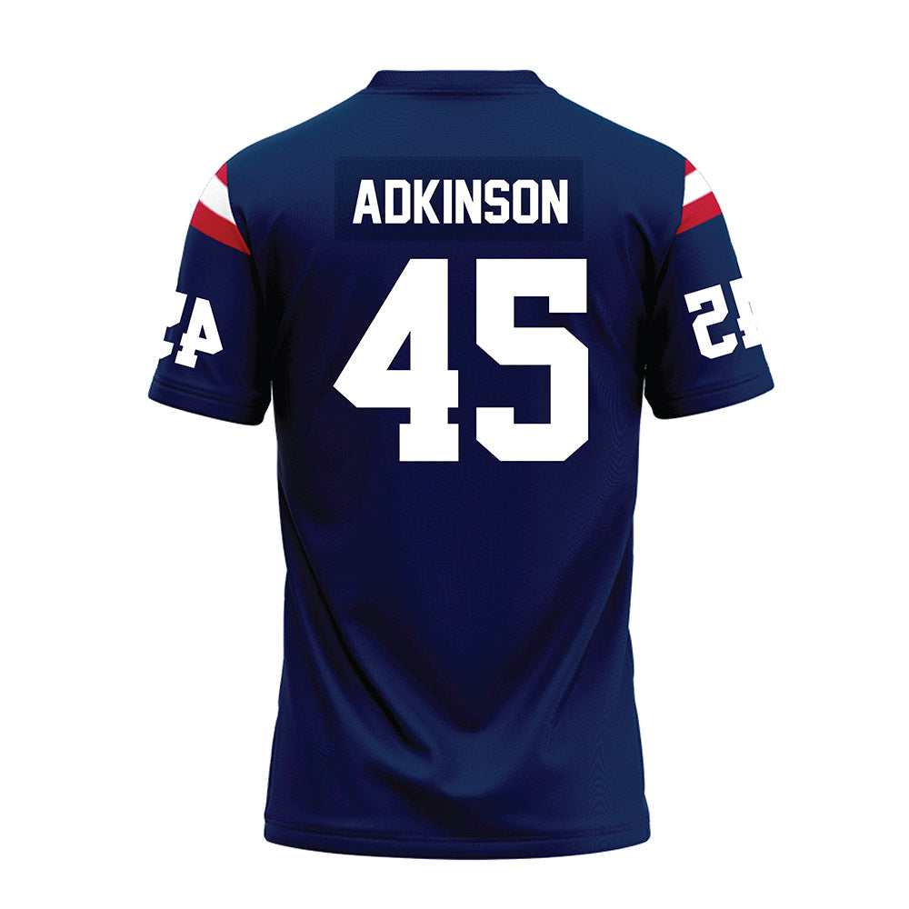 FAU - NCAA Football : Walker ADKINSON - Blue Premium Football Jersey-1
