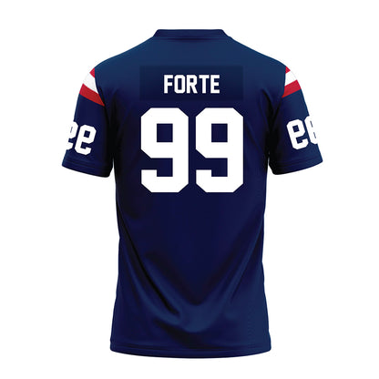FAU - NCAA Football : Jackson Forte - Blue Premium Football Jersey-1