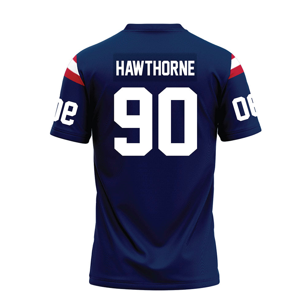 FAU - NCAA Football : Decarius Hawthorne - Blue Premium Football Jersey