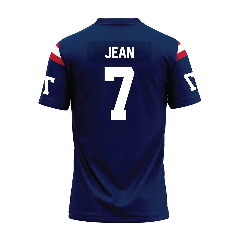 FAU - NCAA Football : Latrell Jean - Blue Premium Football Jersey