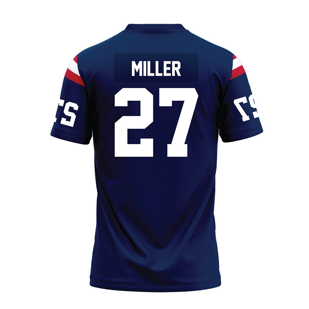 FAU - NCAA Football : Jaheim Miller - Blue Premium Football Jersey