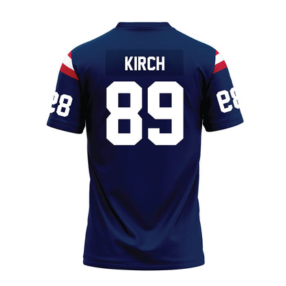 FAU - NCAA Football : Michael Kirch - Blue Premium Football Jersey-1