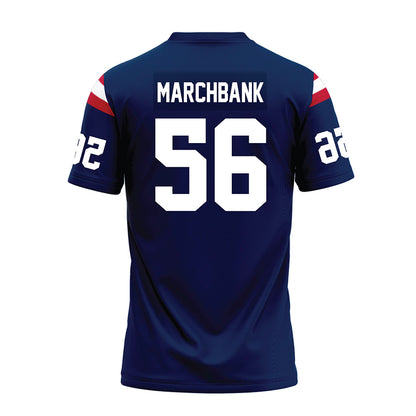 FAU - NCAA Football : Maddox Marchbank - Blue Premium Football Jersey