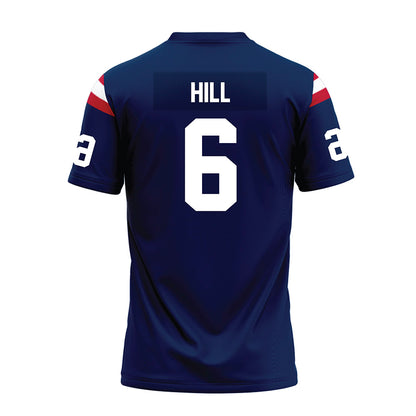 FAU - NCAA Football : Daemon Hill - Blue Premium Football Jersey