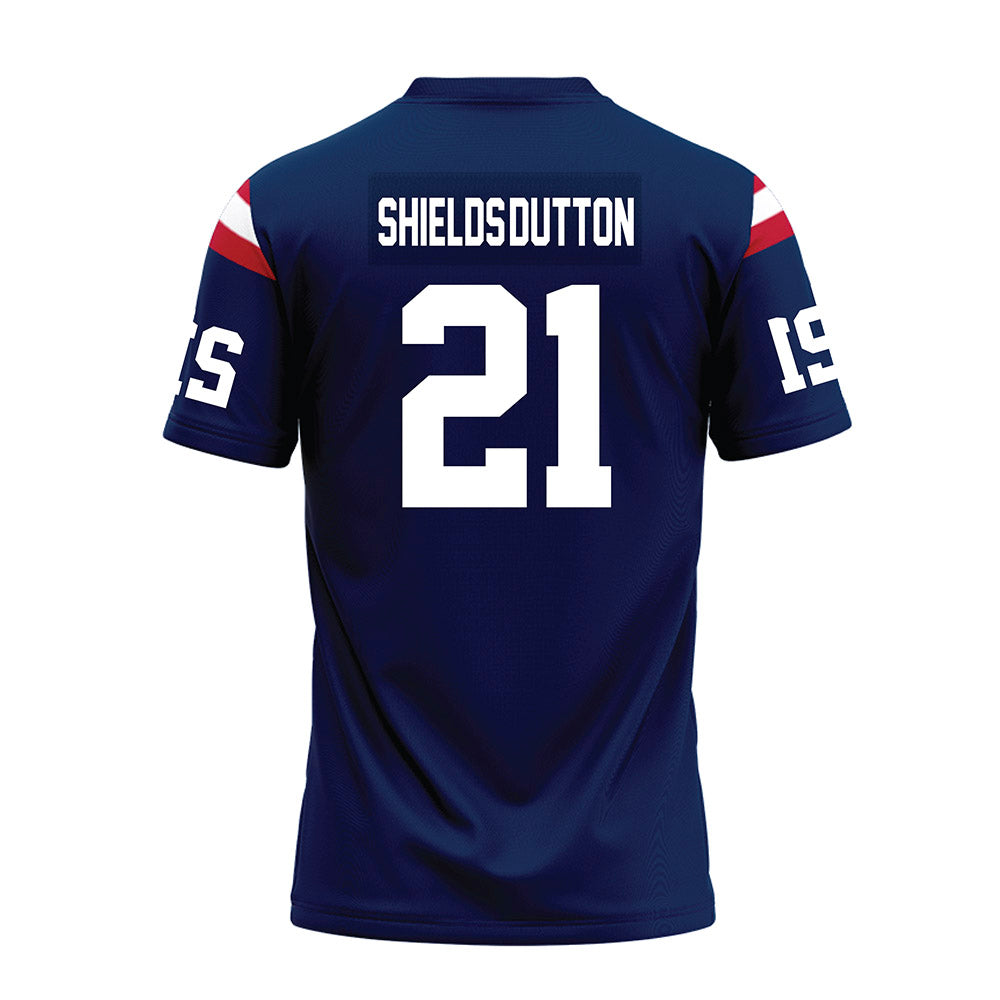 FAU - NCAA Football : Kaden Shields-Dutton - Blue Premium Football Jersey