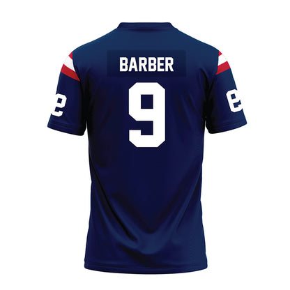 FAU - NCAA Football : Naejaun Barber - Blue Premium Football Jersey-1