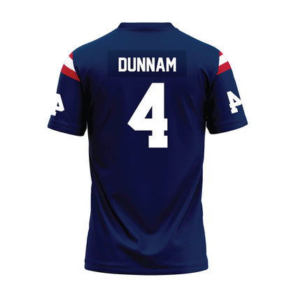 FAU - NCAA Football : Phillip Dunnam - Blue Premium Football Jersey