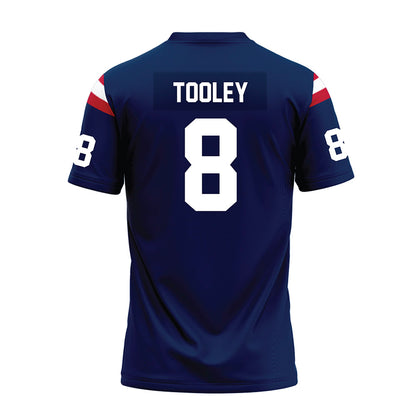 FAU - NCAA Football : Christopher Tooley - Blue Premium Football Jersey-1