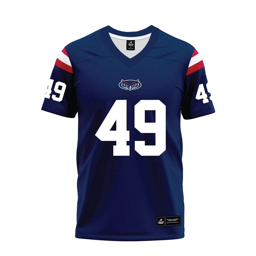 FAU - NCAA Football : Alex Grace - Blue Premium Football Jersey-0