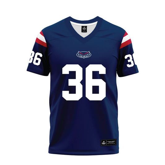 FAU - NCAA Football : Carter Davis - Blue Premium Football Jersey