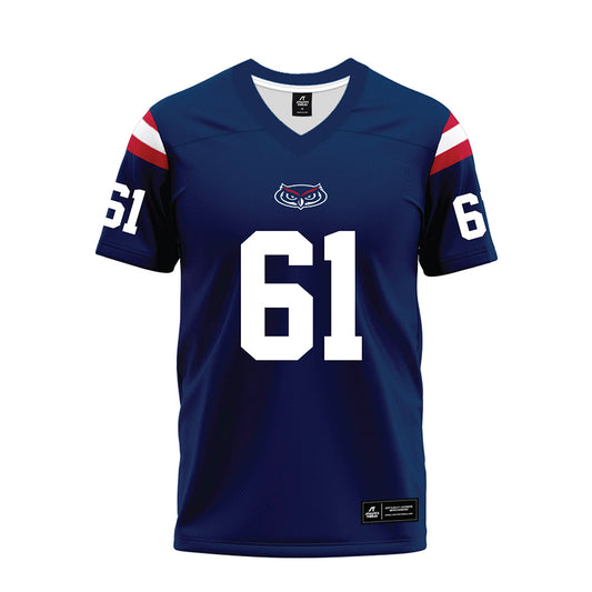 FAU - NCAA Football : Michael Unis - Blue Premium Football Jersey