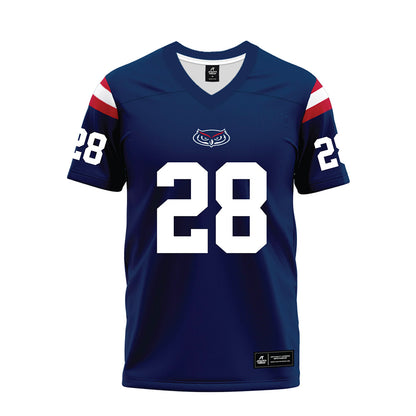 FAU - NCAA Football : Zyere Horton - Blue Premium Football Jersey