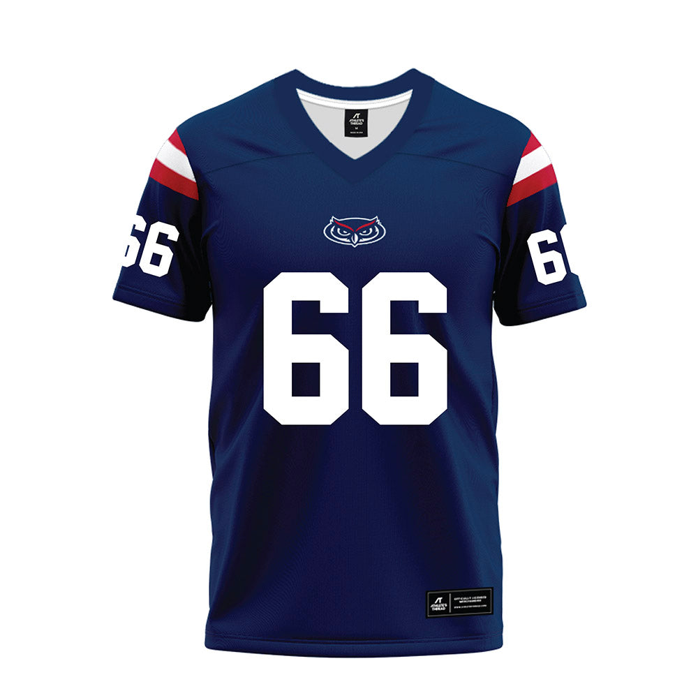 FAU - NCAA Football : Scarlee Jean - Blue Premium Football Jersey