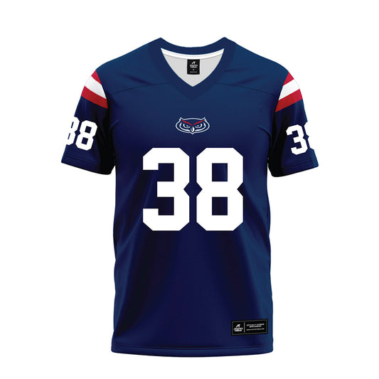 FAU - NCAA Football : Morgan Suarez - Blue Premium Football Jersey