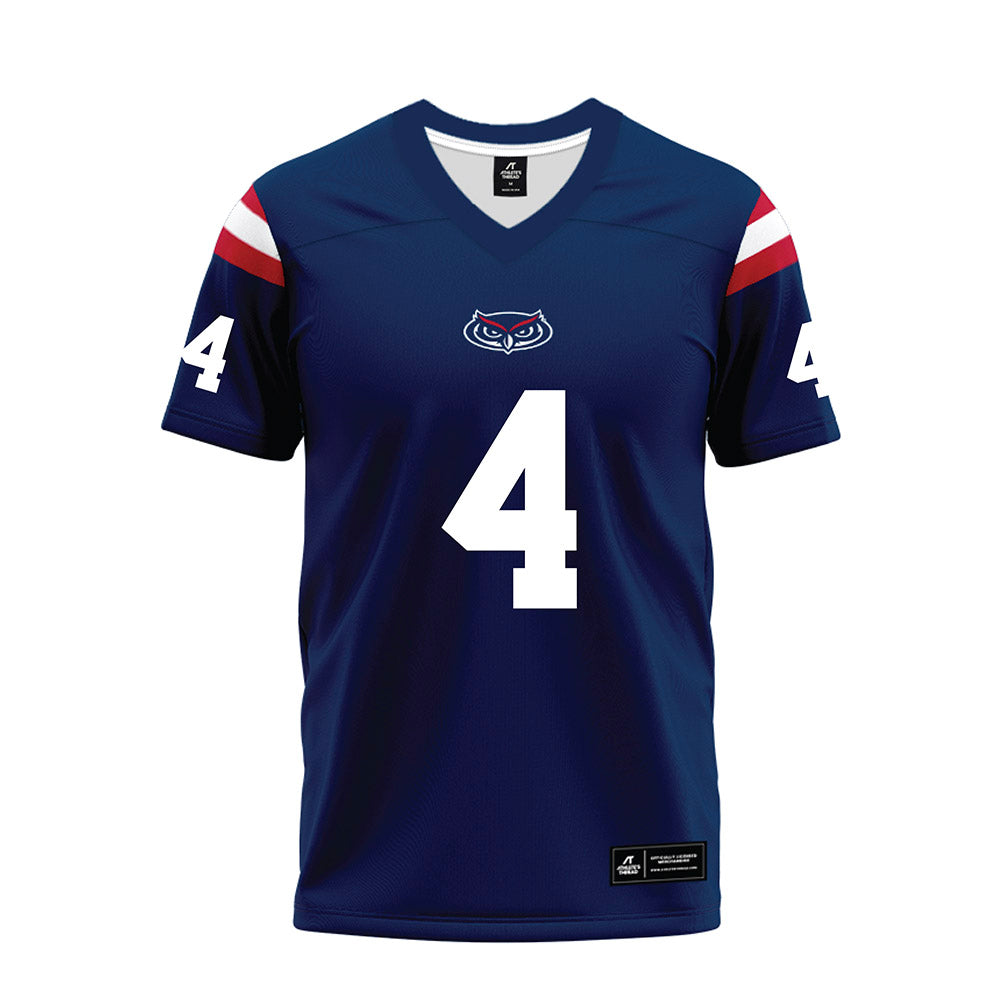 FAU - NCAA Football : Antonio Robinson Jr - Blue Premium Football Jersey-0