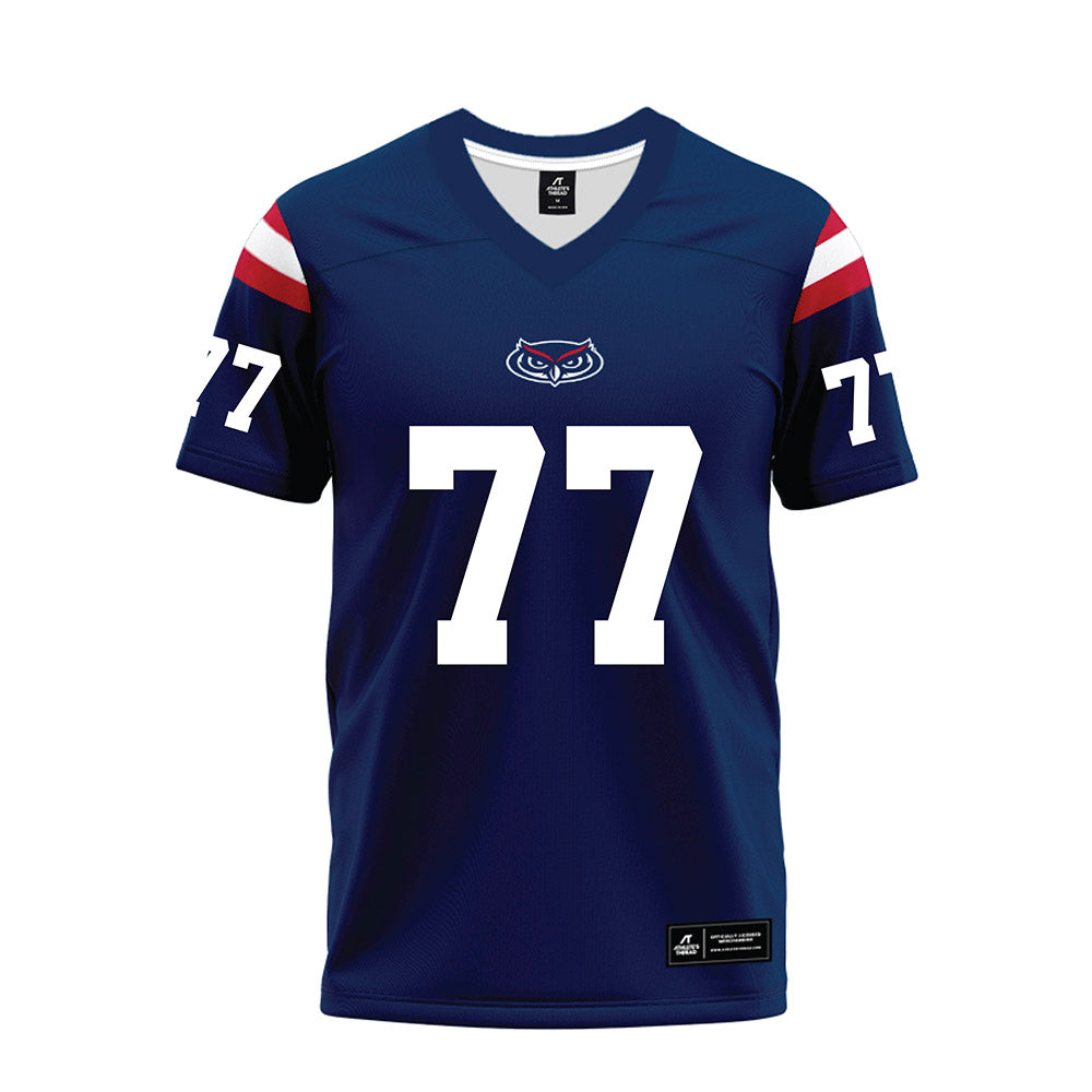 FAU - NCAA Football : Keon Rohe - Blue Premium Football Jersey