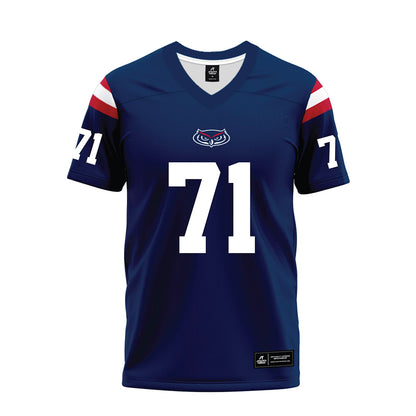 FAU - NCAA Football : Ethan Proffitt - Blue Premium Football Jersey
