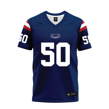 FAU - NCAA Football : Jacob Merrifield - Blue Premium Football Jersey