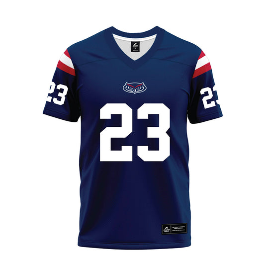 FAU - NCAA Football : Damon Allen - Blue Premium Football Jersey-0