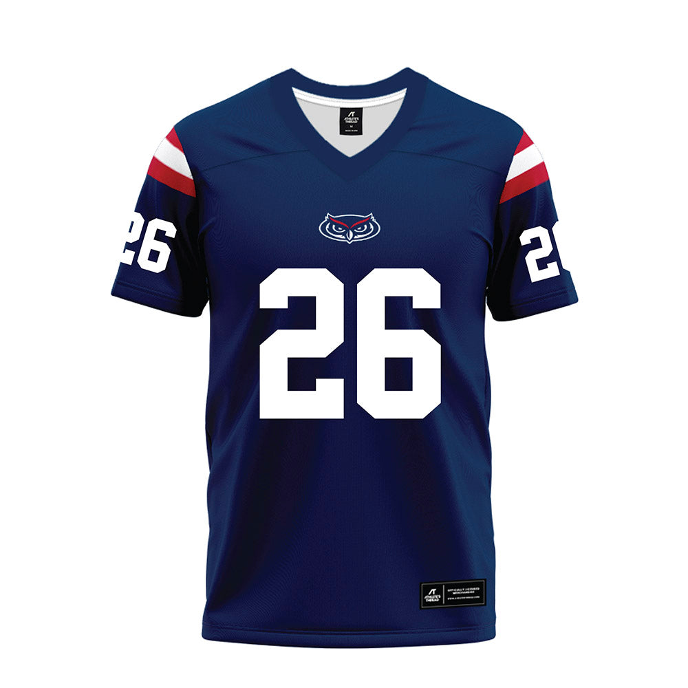 FAU - NCAA Football : Chris Tooley - Blue Premium Football Jersey