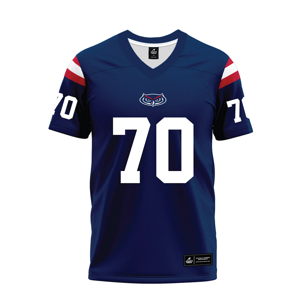 FAU - NCAA Football : Malcolm Lamar Sr - Blue Premium Football Jersey