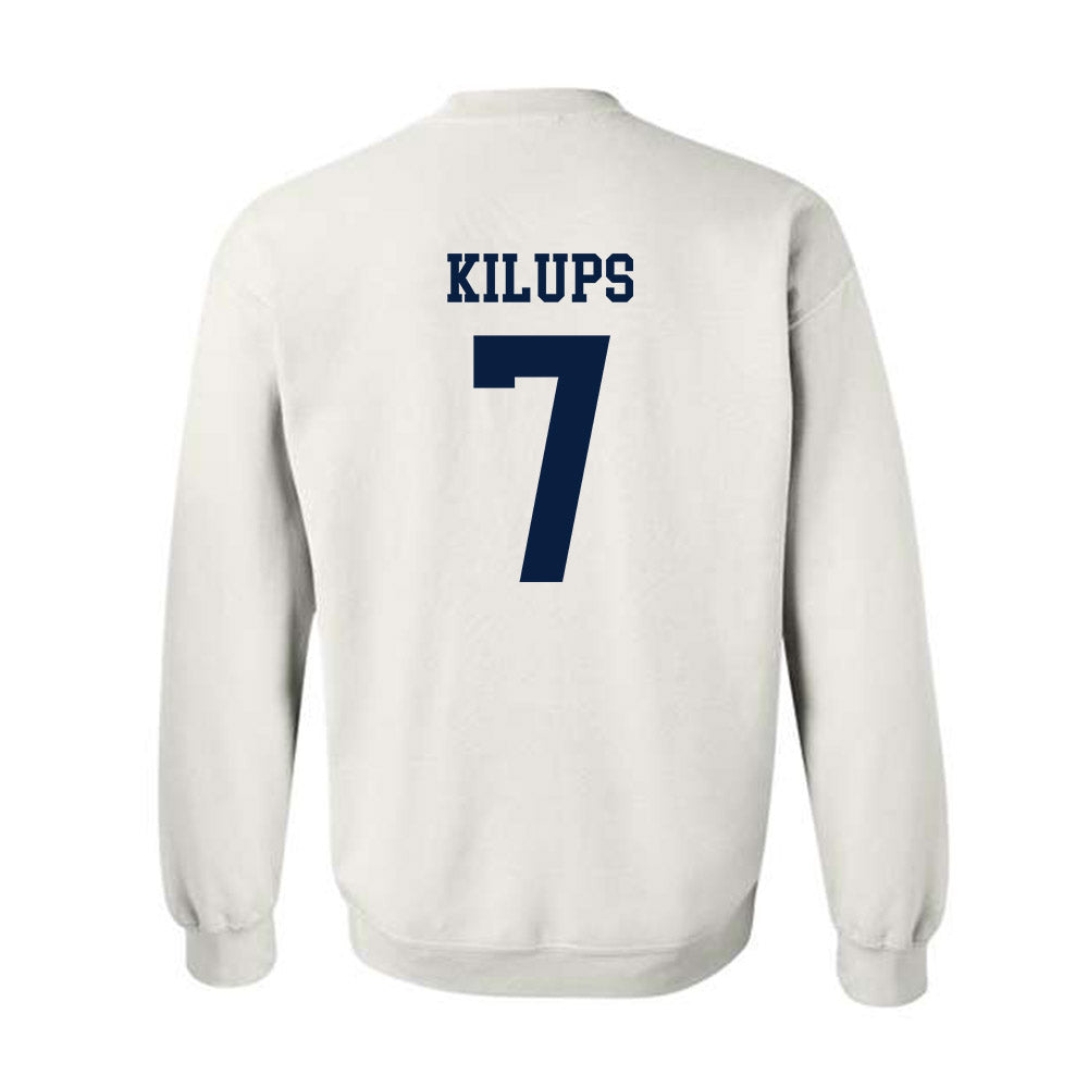 Oral Roberts - NCAA Men's Basketball : Martins Kilups - Classic Shersey Crewneck Sweatshirt-1