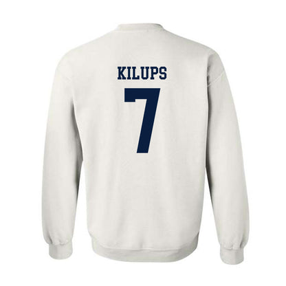 Oral Roberts - NCAA Men's Basketball : Martins Kilups - Classic Shersey Crewneck Sweatshirt-1