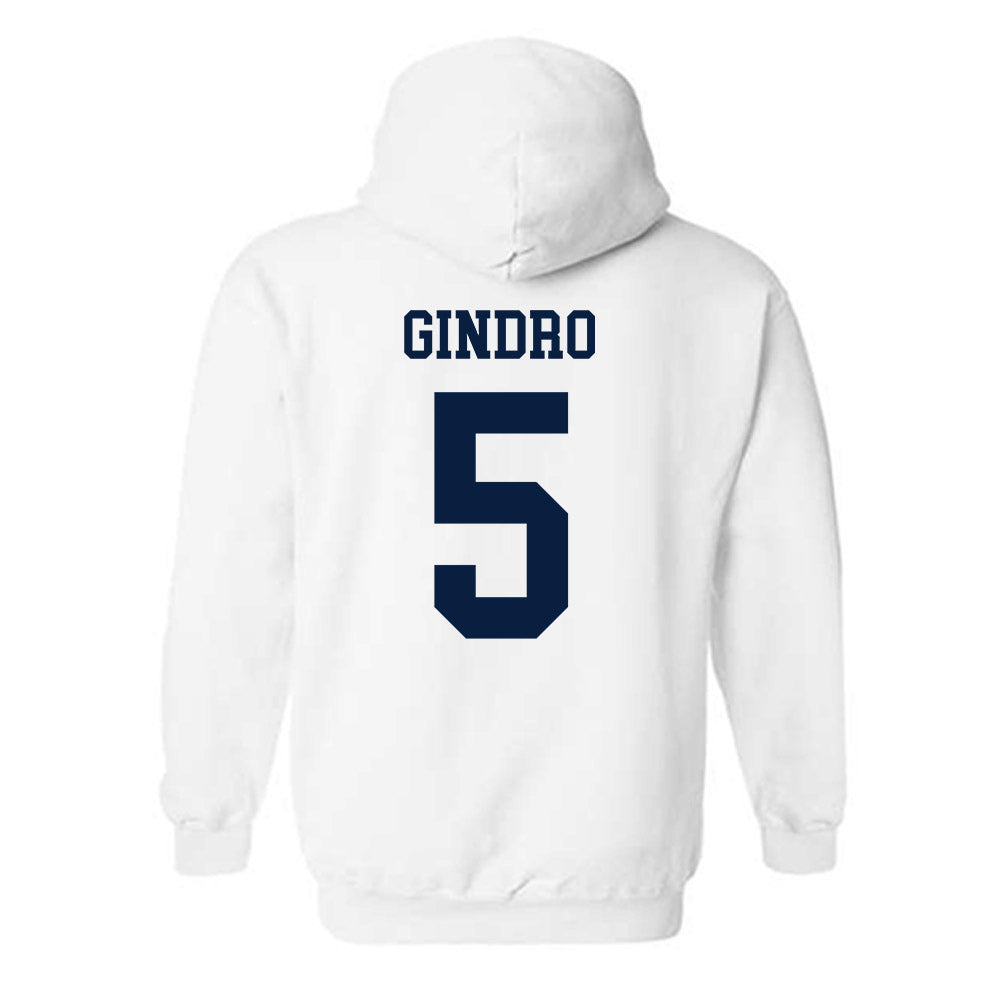 Oral Roberts - NCAA Men's Soccer : Enzo Gindro - Classic Shersey Hooded Sweatshirt-1