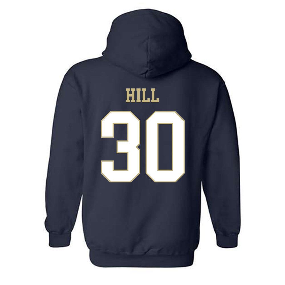 Oral Roberts - NCAA Baseball : Louis Hill - Classic Shersey Hooded Sweatshirt-1
