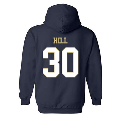 Oral Roberts - NCAA Baseball : Louis Hill - Classic Shersey Hooded Sweatshirt-1