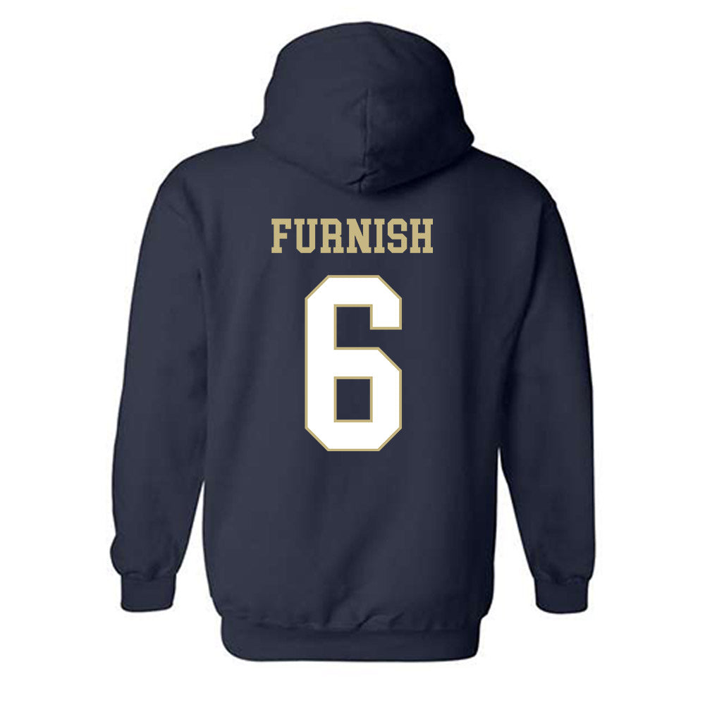 Oral Roberts - NCAA Men's Basketball : Cal Furnish - Classic Shersey Hooded Sweatshirt-1