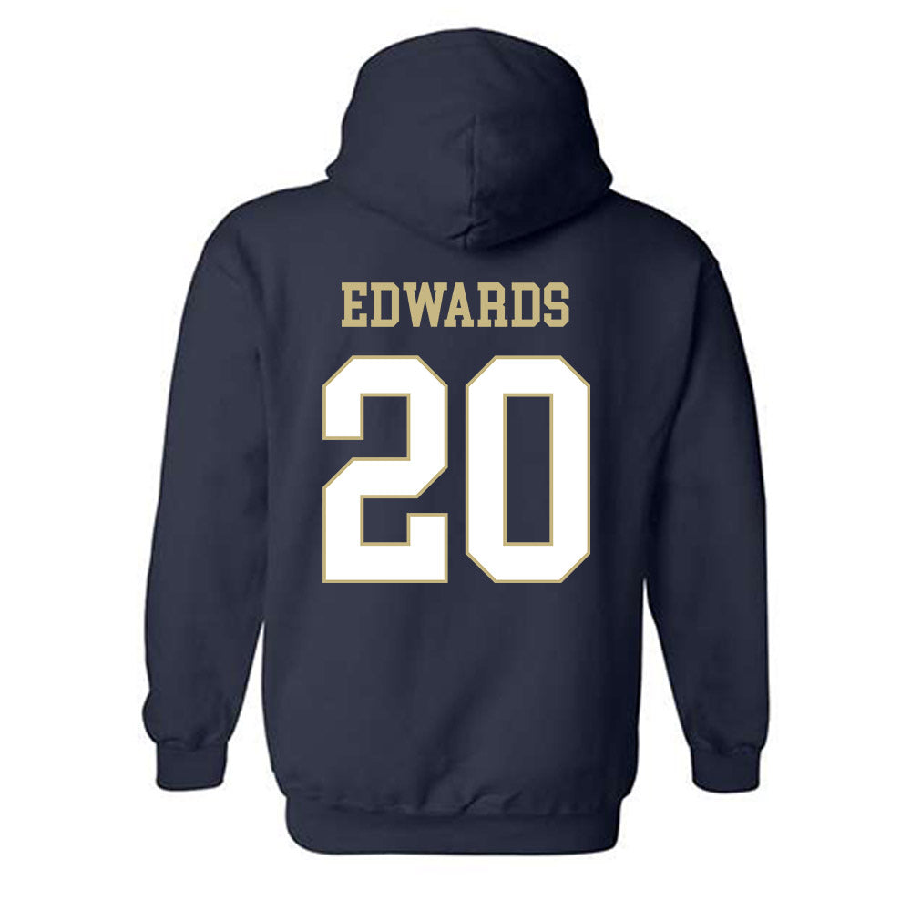 Oral Roberts - NCAA Women's Basketball : Bella Edwards - Classic Shersey Hooded Sweatshirt-1