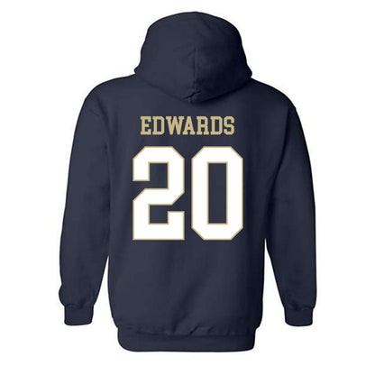 Oral Roberts - NCAA Women's Basketball : Bella Edwards - Classic Shersey Hooded Sweatshirt-1
