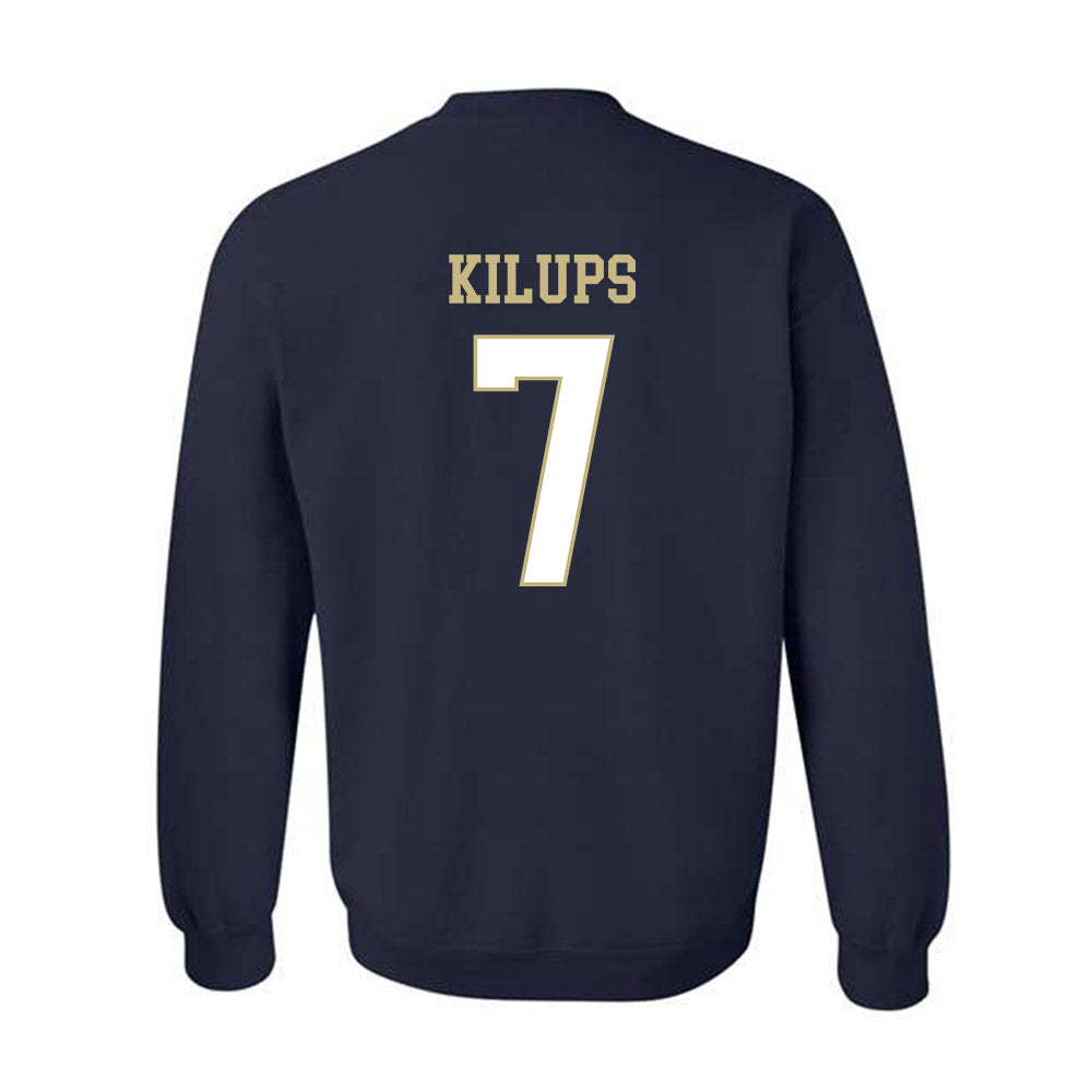 Oral Roberts - NCAA Men's Basketball : Martins Kilups - Classic Shersey Crewneck Sweatshirt-1