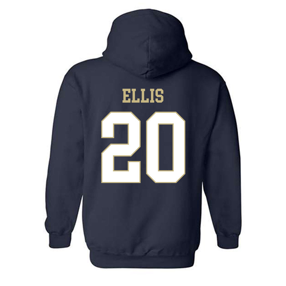 Oral Roberts - NCAA Baseball : Hudson Ellis - Classic Shersey Hooded Sweatshirt-1