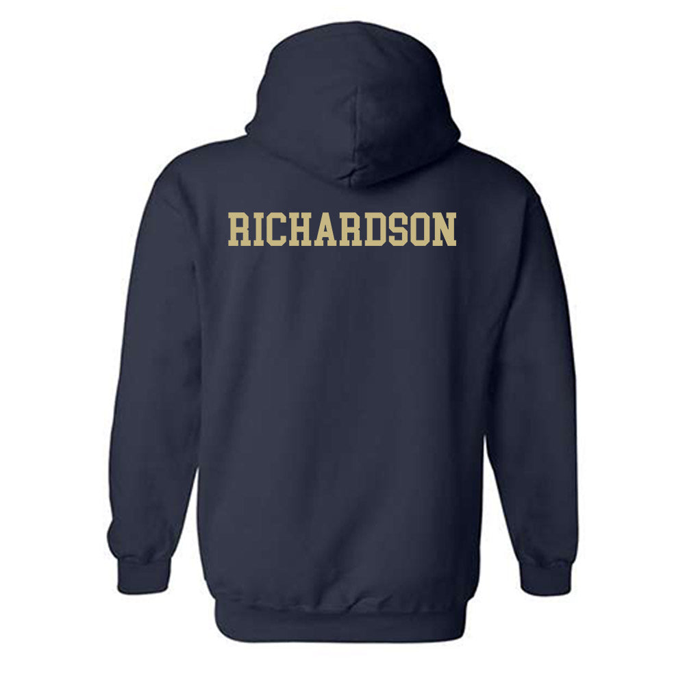 Oral Roberts - NCAA Men's Golf : Presten Richardson - Classic Shersey Hooded Sweatshirt