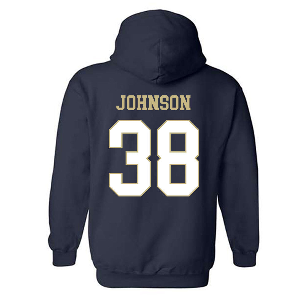 Oral Roberts - NCAA Baseball : Comner Johnson - Classic Shersey Hooded Sweatshirt-1