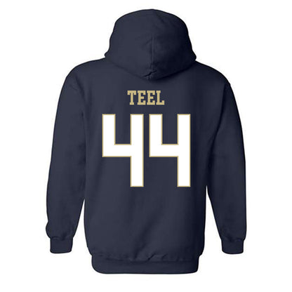 Oral Roberts - NCAA Baseball : Easton Teel - Classic Shersey Hooded Sweatshirt-1