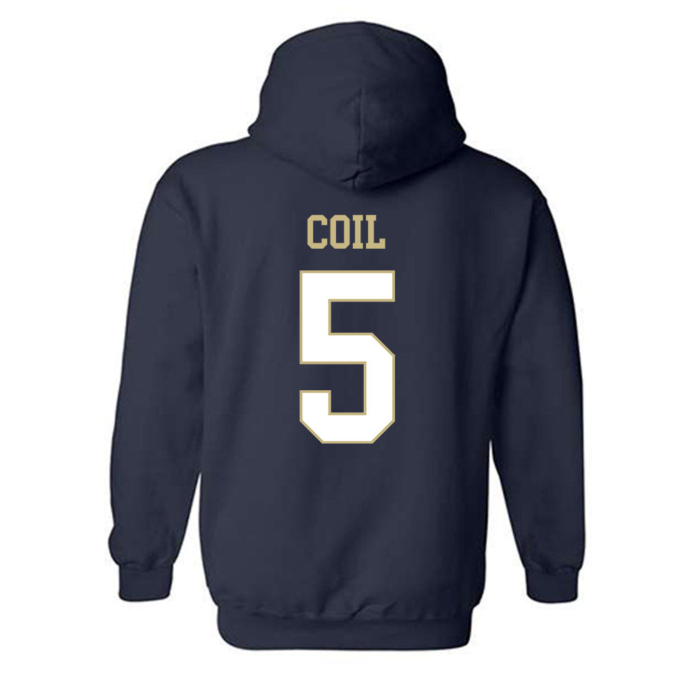 Oral Roberts - NCAA Baseball : Owen Coil - Classic Shersey Hooded Sweatshirt