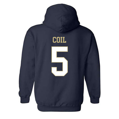 Oral Roberts - NCAA Baseball : Owen Coil - Classic Shersey Hooded Sweatshirt