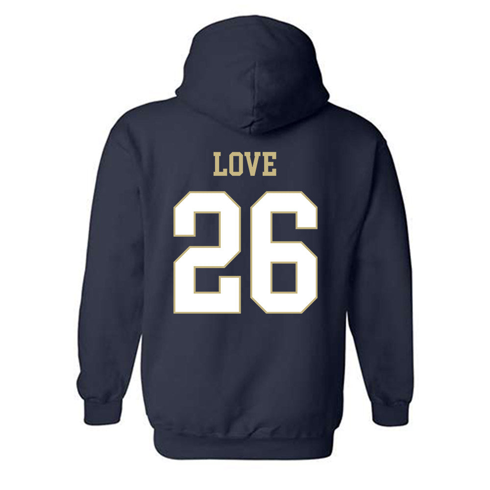 Oral Roberts - NCAA Baseball : Nathan Love - Classic Shersey Hooded Sweatshirt