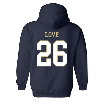 Oral Roberts - NCAA Baseball : Nathan Love - Classic Shersey Hooded Sweatshirt