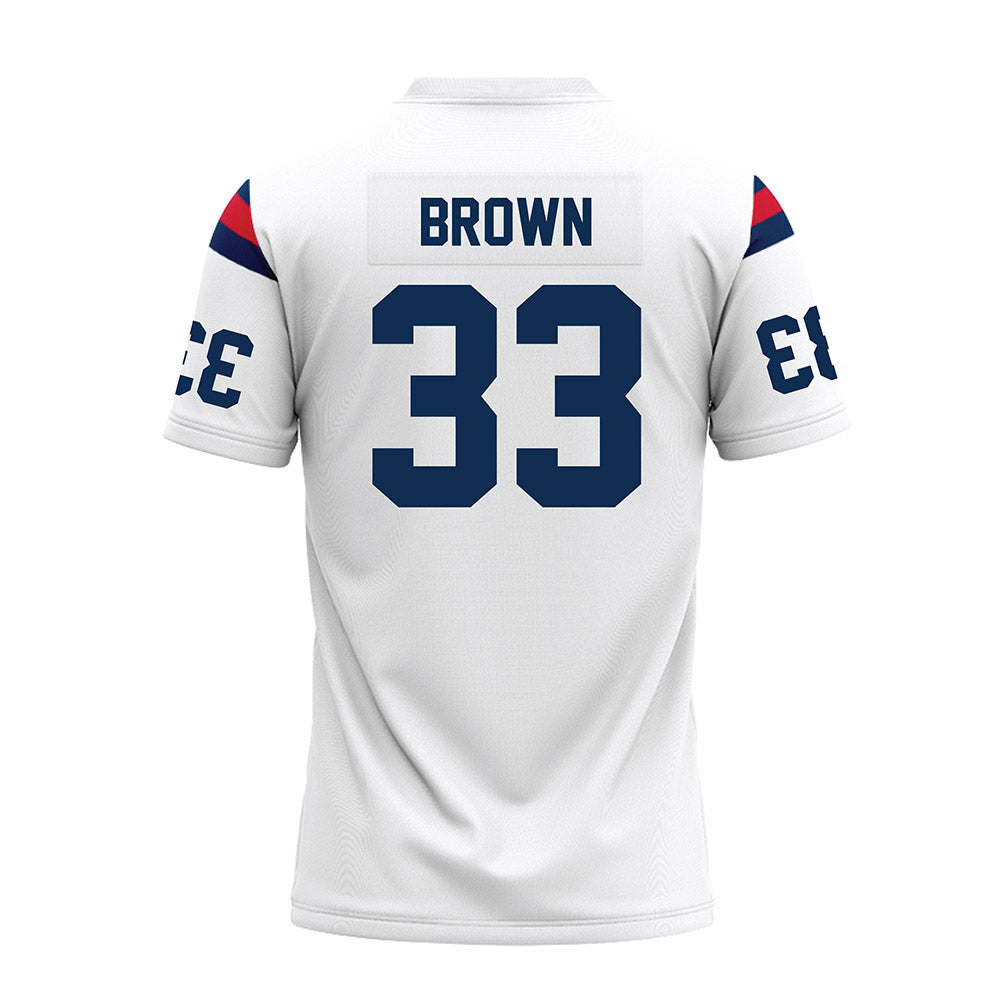 FAU - NCAA Football : Almari Brown - Premium Football Jersey-1
