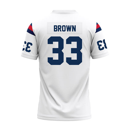 FAU - NCAA Football : Almari Brown - Premium Football Jersey-1