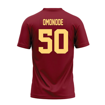 Minnesota - NCAA Football : Mo Omonode - Maroon Premium Football Jersey-1