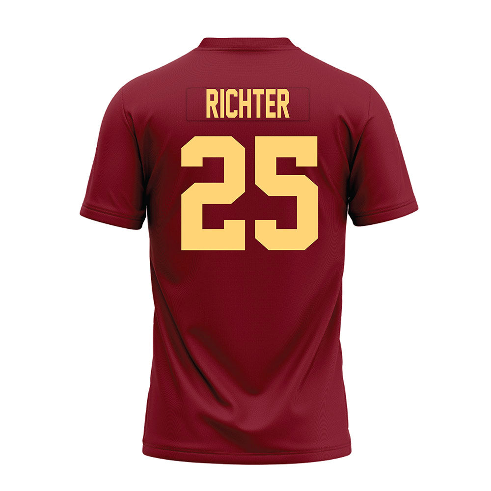 Minnesota - NCAA Football : Brody Richter - Maroon Premium Football Jersey-1