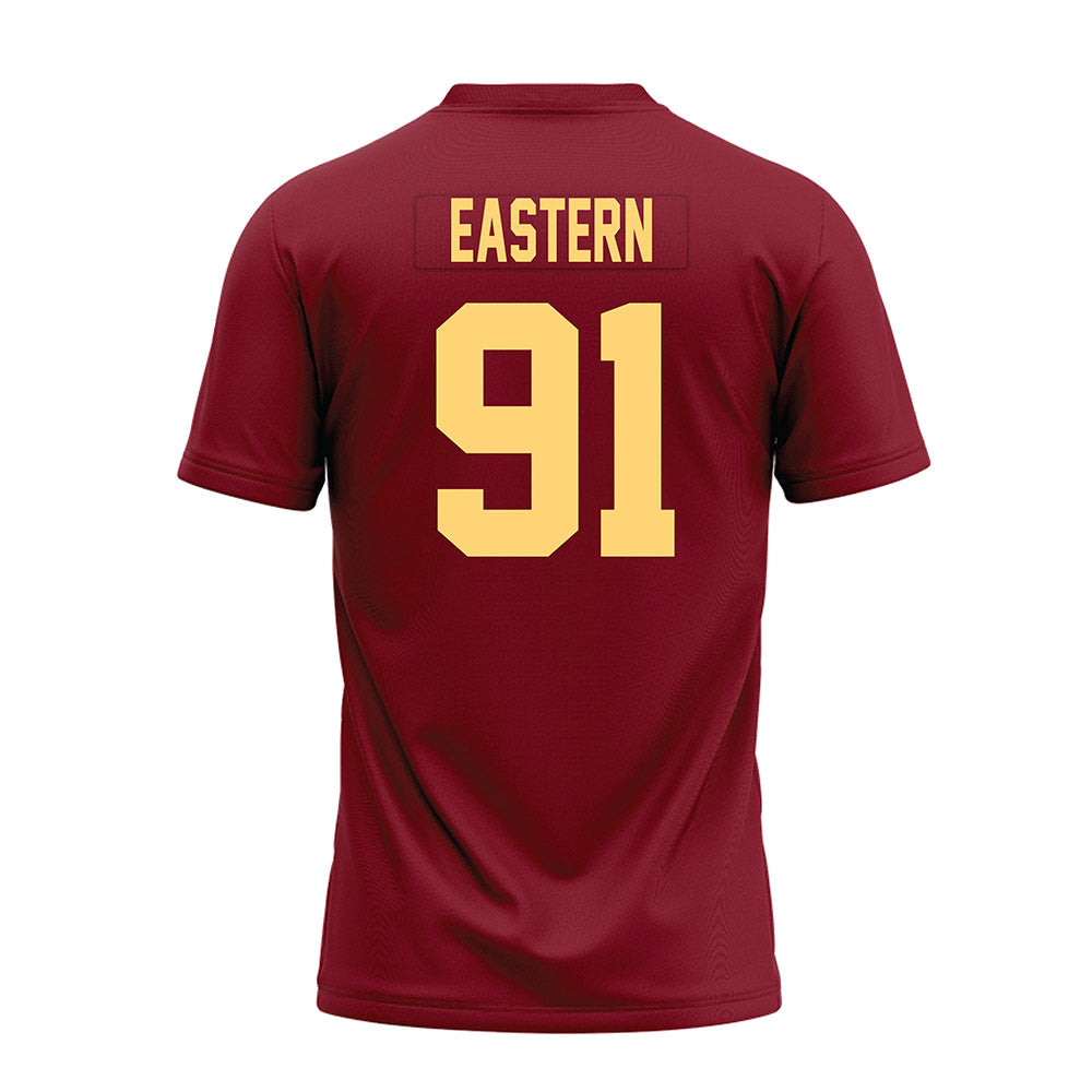 Minnesota - NCAA Football : Deven Eastern - Maroon Premium Football Jersey-1